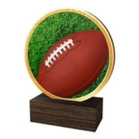 Dřevěná plaketa TFRW745 | Americký fotbal Výška cm: 10,5