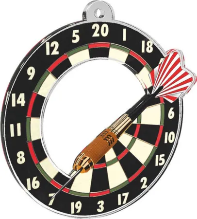 Akrylátová medaile MDA0010M31 | Šipky Stuha: ST1, MD průměr: 5