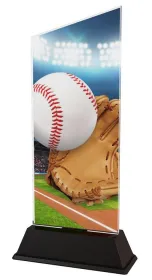 Akrylátová trofej CAS0116 | Baseball Výška cm: 24