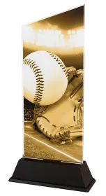 Akrylátová trofej CAS0117 | Baseball Výška cm: 16,5