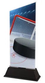 Akrylátová trofej CAS0124 | Hokej Výška cm: 19