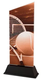 Akrylátová trofej CAS0131 | Tenis Výška cm: 21,5