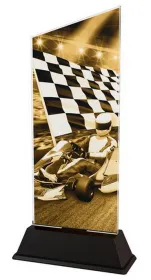 Akrylátová trofej CAS0153 | Motorsport Výška cm: 24
