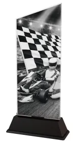 Akrylátová trofej CAS0154 | Motorsport Výška cm: 24
