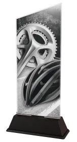 Akrylátová trofej CAS0174 | Cyklistika Výška cm: 21,5