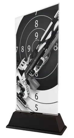 Akrylátová trofej CAS0186 | Střelba Výška cm: 24