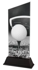 Akrylátová trofej CAS0190 | Golf Výška cm: 19