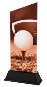 Akrylátová trofej CAS0191 | Golf Výška cm: 19