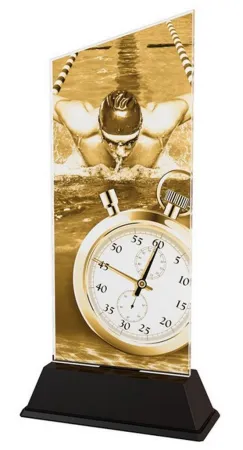 Akrylátová trofej CAS0209 | Plavání Výška cm: 21,5