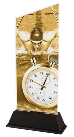 Akrylátová trofej CAS0209 | Plavání Výška cm: 21,5