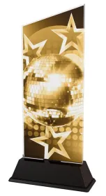 Akrylátová trofej CAS0213 | Hudba Výška cm: 16,5