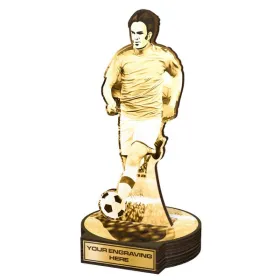 Dřevěná plaketa RWR004 | Fotbal Výška cm: 19