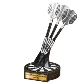 Dřevěná plaketa RWR026 | Šipky Výška cm: 30