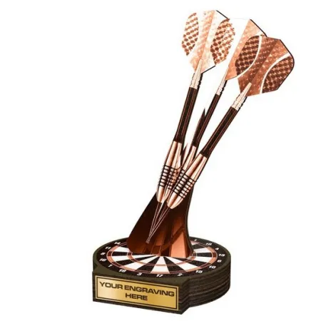 Dřevěná plaketa RWR027 | Šipky Výška cm: 25