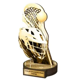 Dřevěná plaketa RWR040 | Lacrosse Výška cm: 25