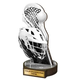 Dřevěná plaketa RWR041 | Lacrosse Výška cm: 16