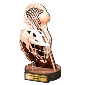 Dřevěná plaketa RWR042 | Lacrosse Výška cm: 19