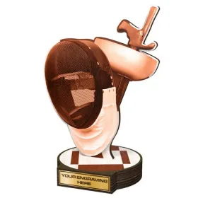 Dřevěná plaketa RWR048 | Šerm Výška cm: 30