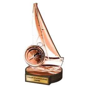 Dřevěná plaketa RWR061 | Vodní sporty Výška cm: 16