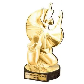 Dřevěná plaketa RWR068 | Balet Výška cm: 19