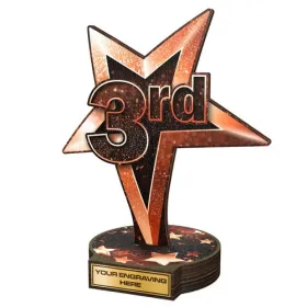 Dřevěná plaketa RW155 | Čísla Výška cm: 16