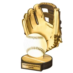 Dřevěná plaketa RWR128 | Baseball Výška cm: 19