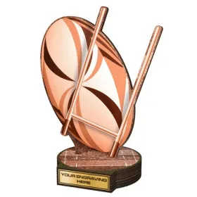 Dřevěná plaketa RWR139 | Rugby Výška cm: 30