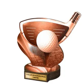 Dřevěná plaketa RWR145 | Golf Výška cm: 30