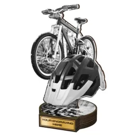 Dřevěná plaketa RWR162 | Cyklistika Výška cm: 25