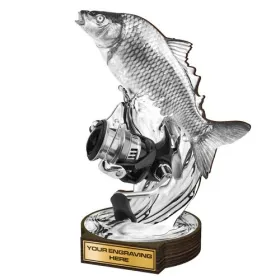 Dřevěná plaketa RWR210 | Rybaření Výška cm: 30