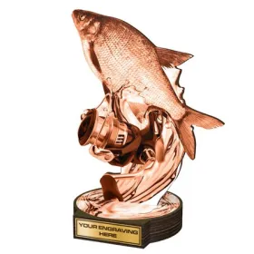 Dřevěná plaketa RWR214 | Rybaření Výška cm: 19