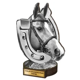 Dřevěná plaketa RWR216 | Jezdectví Výška cm: 22