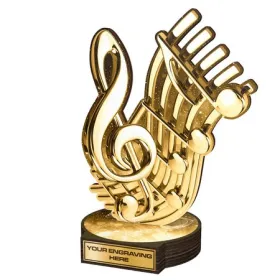 Dřevěná plaketa RWR242 | Hudba Výška cm: 22