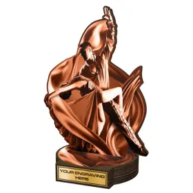 Dřevěná plaketa RWR247 | Tanec Výška cm: 16