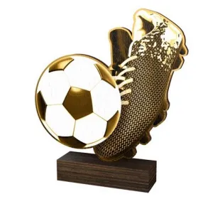 Dřevěná plaketa WF007 | Fotbal Výška cm: 21,5