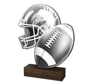 Dřevěná plaketa WF024 | Americký fotbal Výška cm: 15,5