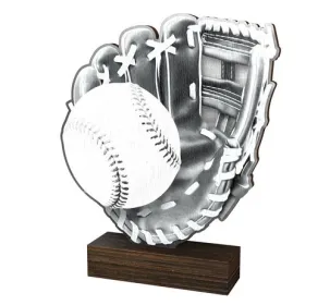 Dřevěná plaketa WF028 | Baseball Výška cm: 21,5