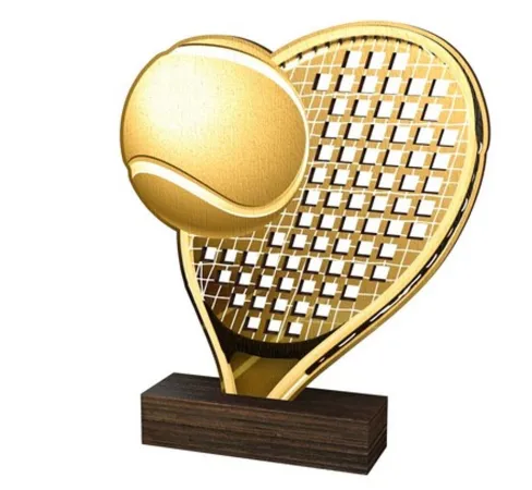 Dřevěná plaketa WF047 | Tenis Výška cm: 17,5