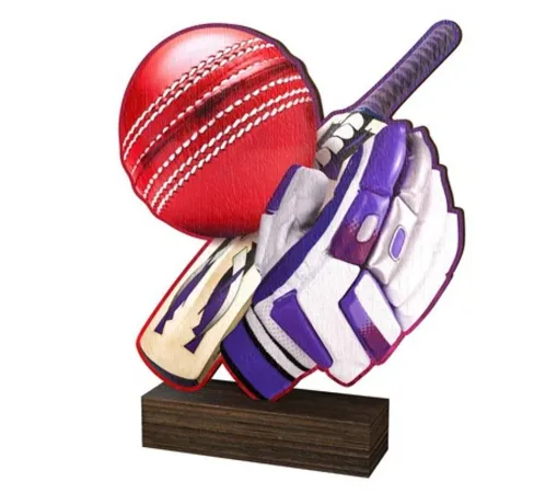 Dřevěná plaketa WF142 | Cricket Výška cm: 17,5