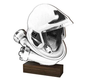 Dřevěná plaketa WF148 | Hasiči Výška cm: 19,5