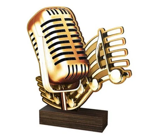 Dřevěná plaketa WF183 | Hudba Výška cm: 19,5