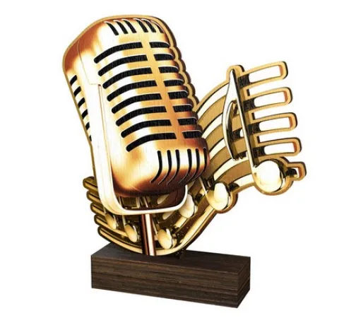 Dřevěná plaketa WF183 | Hudba Výška cm: 19,5