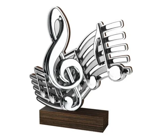 Dřevěná plaketa WF188 | Hudba Výška cm: 15,5