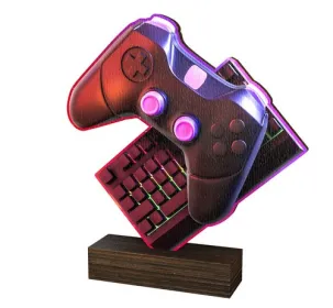 Dřevěná plaketa WF206 | eSport Výška cm: 13,5