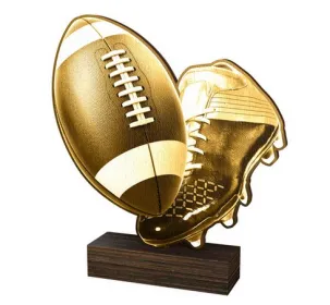 Dřevěná plaketa WF231 | Americký fotbal Výška cm: 21,5
