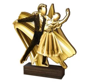 Dřevěná plaketa WF243 | Balet Výška cm: 17,5