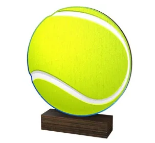 Dřevěná plaketa WF266 | Tenis Výška cm: 19,5