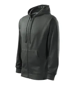 Mikina pánská Trendy Zipper 410 - 2XL - tmavá břidlice