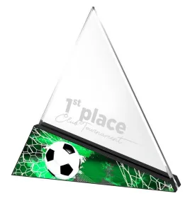 Akrylátová trofej APLA100M05 | Fotbal Výška cm: 18
