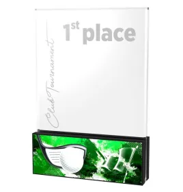 Akrylátová trofej APLA200M11 | Golf Výška cm: 20